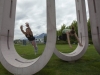 Freerunning in den Kristallwelten Wattens