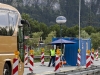 Grenzkontrolle auf der A 12 wegen Weltwirtschaftsforum in Wien