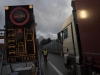 THEMENBILD VERKEHR - ZWEITE LKW-BLOCKABFERTIGUNG AN DER GRENZE KUFSTEIN KIEFERSFELDEN NACH FEIERTAG IN FAHRTRICHTUNG SUEDEN