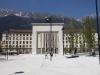 Landhausplatz neu mit Scatern