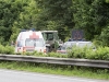 Traktor auf Autobahn bei Kundl